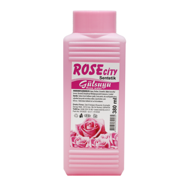 Rose City Sentetik Gül Suyu 380 ml.