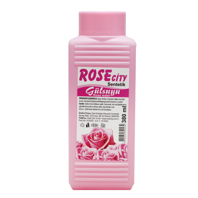 Rose City Sentetik Gül Suyu 380 ml.