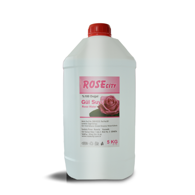 Rose City  %100 Doğal Gül suyu 5000 ml