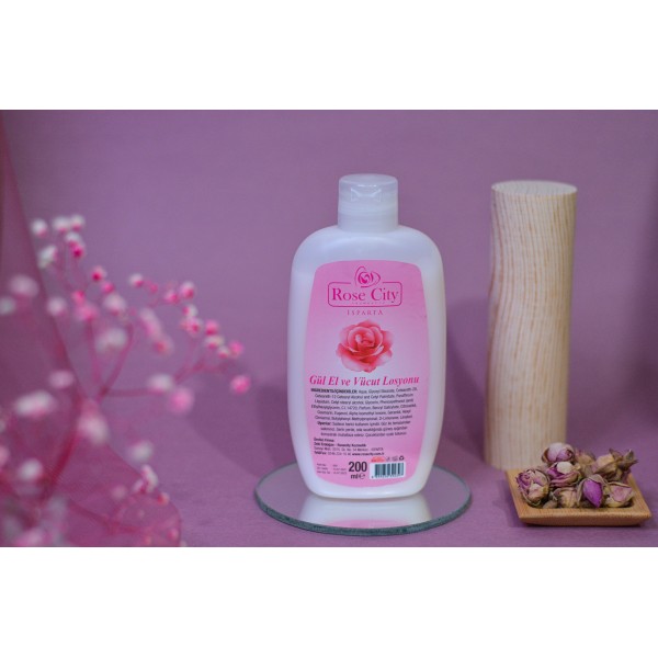 Rose City El ve Vücut Losyonu 200 ml